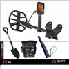 Quest Metal Detector Quest Q35 esposizione / OMAGGIO Pinpointer, Pala Draper, Marsupio Empotec