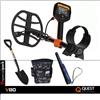 Quest Metal Detector Quest V80 / OMAGGIO Pinpointer, Pala Draper, Marsupio Empotec