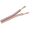M LEDME Cavo elettrico 2 x 0,5 mm2 5A 1 metro trasparente per strisce Led monocolore (venduto a metro) M LEDME