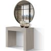 Consolle allungabile LERICI effetto olmo perla 90×45 cm - 90×300