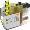 CARTUCCIA GIALLO XL COMPATIBILE CON BROTHER LC-421XL LC421XLY - NO-NAME