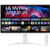 LG 27SR75U Monitor intelligente MyView 27" 3840 x 2160 5 ms 1,07B IPS 60 Hz