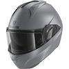 Shark HE8912EAMAXS Evo Gt - Casco Moto Unisex - Adulto, Multicolore (Anthracite Mat), XS