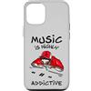 Keep It Old School Throwback Music Lover Custodia per iPhone 14 Pro Hiphop Amante della Musica, Musicista DJ, Techno Metal Rock Pop Canzoni