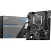 MSI PRO H610M-G DDR4 Scheda Madre, Micro-ATX - Supporta Intel Core 12a e 13a Gen, LGA 1700 - 2 x DIMMs (3200MHz), 1x PCIe 4.0 x16 slot, 1 x M.2 Gen3, USB 3.2 Gen1, 1G LAN, HDMI 2.1 & DP 1.4 & VGA