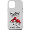 Keep It Old School Throwback Music Lover Custodia per iPhone 13 Pro Max Hiphop Amante della Musica, Musicista DJ, Techno Metal Rock Pop Canzoni