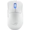 ASUS ROG Keris II Ace Wireless AimPoint White mouse Mano destra RF + Bluetooth USB Type-A Ottico 42000 DPI