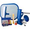 Gre 08050 - Kit di pulitori per piscine autoportanti o smontabili. Pulitori di fondo per piscine piccole