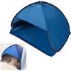 Fauitay Mini tenda da esposizione portatile, tenda da spiaggia, tenda parasole istantanea, mini tenda da spiaggia, tenda da sole automatica per picnic all'aperto, campeggio (80 x 50 x 55 cm)