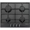 Glem Gas GT64AC Piano Cottura Antracite Da incasso 60 cm 4 Fornelli"