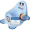 KiNDERWELT Vasino premium per bambini e neonati, design Disney Topolino Topolino in blu, vasino per bambini a partire dai 18 mesi, schienale alto, antiscivolo e senza BPA