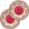 ROSE & TULIPANI MILANO Thun Rose & Tulipani - Set 2 Piatti Piani Borgo