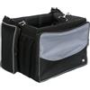 TRIXIE Front-Box per cani, nero/grigio, 41 × 26 × 26 cm