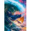 Ravensburger 12000622 - Il drago del mare - puzzle 1000 pezzi - puzzle adulti e ragazzi da 14 anni, puzzle fantasy