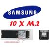 Samsung Dieci 10 x HD SOLID STATE SSD M.2 Samsung 256GB PCIe 3.0 BULK NVMe SOTTOCOSTO