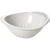 Omada Design Scolapasta in Plastica da 20,5 cm, Colapasta per Scolare Pasta, Verdure, Frutta, Lavabile in Lavastoviglie, Linea Trendy, Bianco