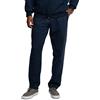 Fruit of the Loom Eversoft-Pantaloni da Jogging in Pile (Regular & Big Man) Tuta, Blu Mare, XXL Uomo