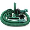 MohMus Set di Accessori per aspirapolvere | 7 Pezzi | Tubo Flessibile di aspirazione con Set di ugelli Adatto per aspirapolvere Vorwerk Folletto VK 118, 119, 120, 121, 122, 130, 131, 135, 136, 140, 150