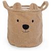 Child Home Cesto Portaoggetti Childhome Teddy Marrone
