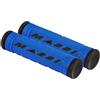 Massi Comp Double Density - Impugnature per Bicicletta, Colore Azzurro/Nero