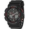 Casio GA100-1A4 - Orologio da polso da uomo, cinturino in plastica colore nero