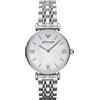 Emporio Armani Orologio Donna EMPORIO ARMANI GIANNI T-BAR AR1682 Bracciale Acciaio Bianco