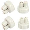 Taicols Set di 4 kit per acquario di pesce serbatoio Co2, bottiglie - tappo per piante d'acquario, strumento e tappo per bottiglie per piante