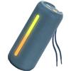 MU LIN cassa bluetooth doccia Portatile Impermeabile cassa bluetooth potente, altoparlante bluetooth portatile, Luce RGB, AUX & Micro SD,BLU 1PZ