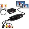 VIXLW Scheda di acquisizione video Capture Card, HD 1080P Scheda di acquisizione USB 2.0, Video Grabber per RCA a USB-Convertire VHS VCR Hi8 Mini DV a digitale, per PC, TV, lettore a nastro, videocamera