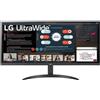 Lg Ultrawide 34wp500-bj Monitor 34 Led Fhd Ips 75hz Black