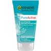 L'Oreal Paris Garnier Pure Active - Gel Detergente Esfoliante Anti-Punti Neri, 150ml