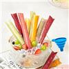 SJUNJIE 300 Pezzi Sacchetti per Ghiaccioli Diy Stampi per Ghiaccioli con Imbuto Sacchetti Ghiaccioli 5,5×28 cm Perfetto per Gelati Fatti in Casa Barrette di Yogurt Frullati di Frutta e Succhi