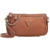 Guess Noelle DBL Pouch Crossbody, Borsa Donna, Light Cognac, Unica