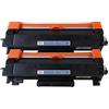 Generico 2 Toner Compatibili per Brother TN2420 TN-2420 TN2410 per MFC L2710DW L2710DN L2730DW L2750DW HL-L23210D L2350DW L2370DN L2375DW DCP-L2510D L2530DW L2550DN