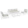 Bizzotto Set4 Salotto c-c Baltic bianco yk11