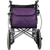 Lyirfan Borsa per sedia a rotelle,zaino per sedia a rotelle,per la maggior parte delle sedie a rotelle elettriche,scooter mobili,grande accessorio da appendere sul retro,per disabili,anziani (viola)