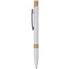Penne soft touch a sfera in alluminio e bamboo Elia personalizzate o neutre