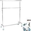 Magazzino TP K33 stender appendiabiti regolabile in altezza con traverso cromo L150 cm