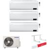 Samsung Climatizzatore Samsung Windfree Avant Wi-fi Trial split inverter 7000 + 7000 + 7000 btu gas R32 (U.E. AJ068TXJ3KG/EU)