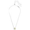 Swarovski COLLANA PENDENTE IDYLLIA FIORE GIALLO RODIO DONNA SWAROVSKI