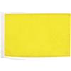 AZ FLAG Bandiera Monocolore Giallo 45x30 cm - Bandierina Gialla 30 x 45 cm Cordicelle