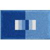 Linea Due Tappetino da bagno CAPRICIO 65x115 cm blu