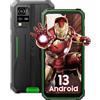 Blackview BV4800 Android 13 Rugged Smartphone, 6.56''HD+/ Corning Gorilla Glass 3, 5180mAh, 4GB+32GB(1TB TF), 13MP+5MP, Face ID/Modalità Guanto/GPS/3 Slot/4G Dual SIM Telefono Indistruttibile
