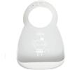 ARTSANA Chicco Bavaglino Silicone Per Sevzzamento Pappa Neonato colore Grigio