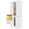 Exquisit Frigorifero congelatore KGC231-60-010E bianco | volume 175 l | Frigorifero congelatore serratura porta intercambiabile | Controllo della temperatura | 56 x 49 x 141 cm.