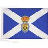 AZ FLAG BANDIERA SANTA CRUZ DE TENERIFE 45x30cm - BANDIERINA ISOLE CANARIE 30 x 45 cm cordicelle - AZ FLAG