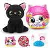 Pets Alive Smitten Kittens Surprise, Lucky, Nurture Play, Soft Toy Unboxing, Interactive, 10 Sounds, Ultra Soft Plushies, Adopt Electronic Pet Kitten (Lucky)
