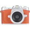 Yunseity Fotocamera Digitale Intelligente, Funzione Filtro Bellezza da 1200mAh Zoom 20x Fotocamera Digitale 64MP 4K con Obiettivo Professionale per i Viaggi (ORANGE)
