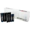 Ansmann 4 batterie AA tipo 2800 mAh (min. 2650 mAh) + 4 batterie AAA da 1050 mAh + scatola batteria - NiMH 1,2 V batterie ricaricabili, alta capacità per elevate esigenze di alimentazione