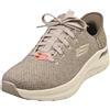 Skechers Arch Fit 2.0 Look Ahead, Scarpe da Ginnastica Uomo, Tortora, 42.5 EU